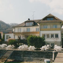 Rückseite Hotel Seehaus
mit Terrasse