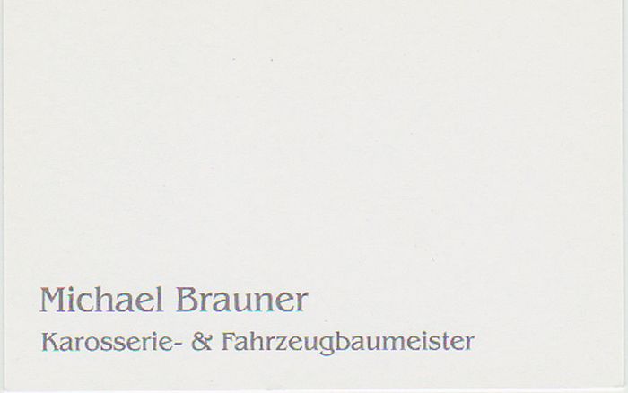 Nutzerbilder Brauner Michael Karosseriefachbetrieb