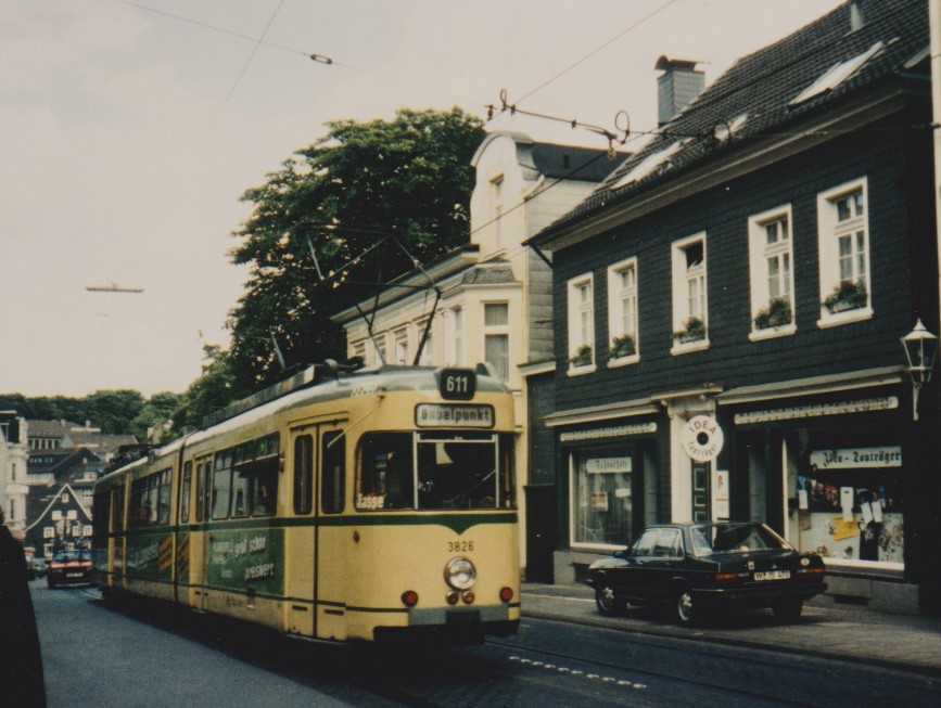 Alte Wuppertaler Straßenbahn