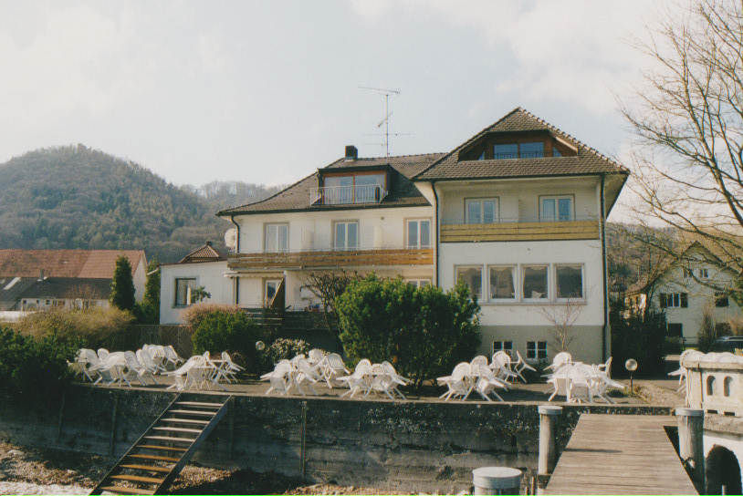 Rückseite Hotel Seehaus
mit Terrasse