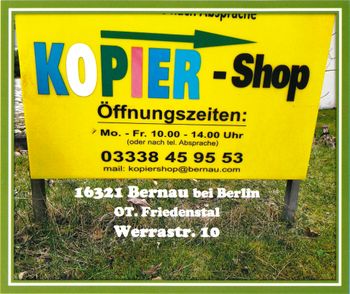 Logo von Kopiershop Bernau in Bernau bei Berlin