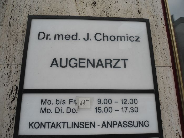 Praxis Dr. Chomicz - Köln Altstadt