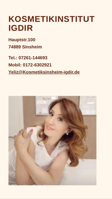 Bild 10 lgdir Kosmetikinsitut Inh. Yeliz Igdir in Sinsheim