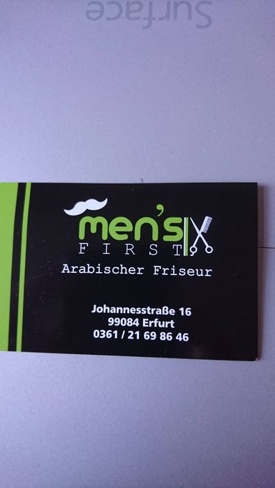 men's FIRST - Arabischer Friseur