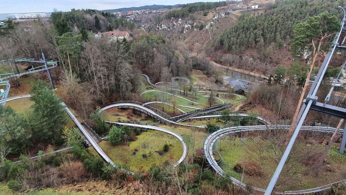 Erlebnisfelsen Pottenstein - Sommerrodelbahn