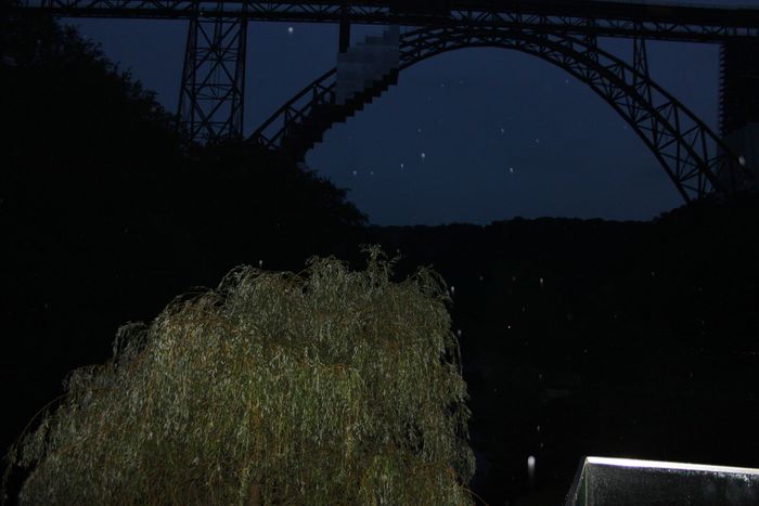Müngstener Brücke am Abend