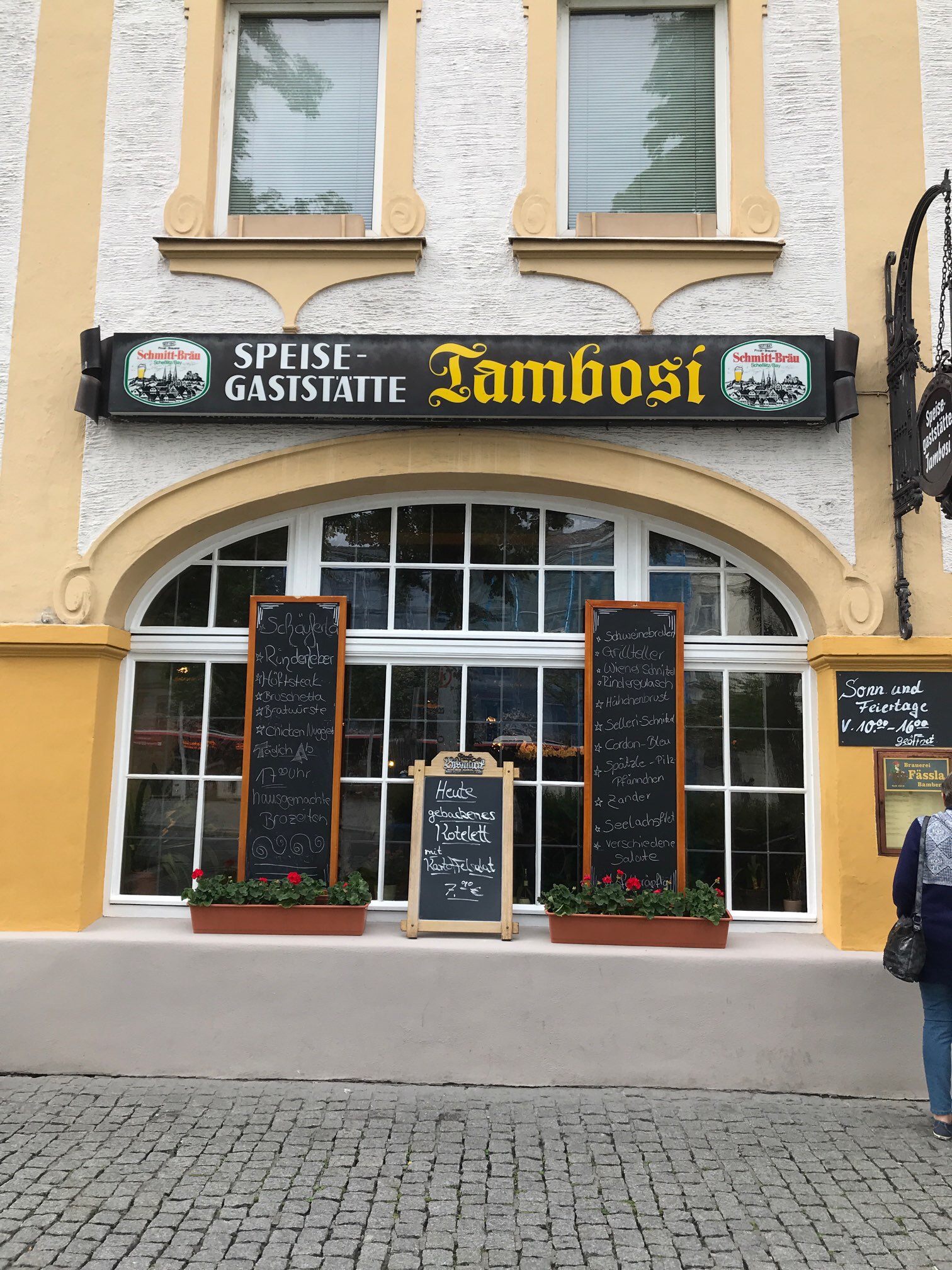 Bild 1 Tambosi in Bamberg