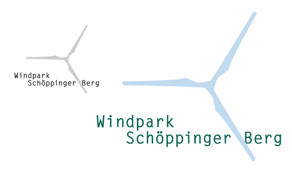 Logoentwicklung für Windpark