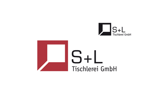 Logoentwicklung für die Tischlerei S+L Tischlerei GmbH