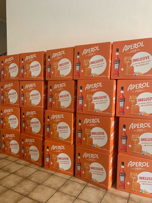 die Aperol-Reserve ist angekommen