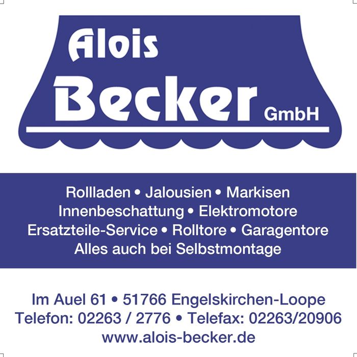Nutzerbilder Becker GmbH, Alois Rolladenbau Fenster- u. Türenvertrieb
