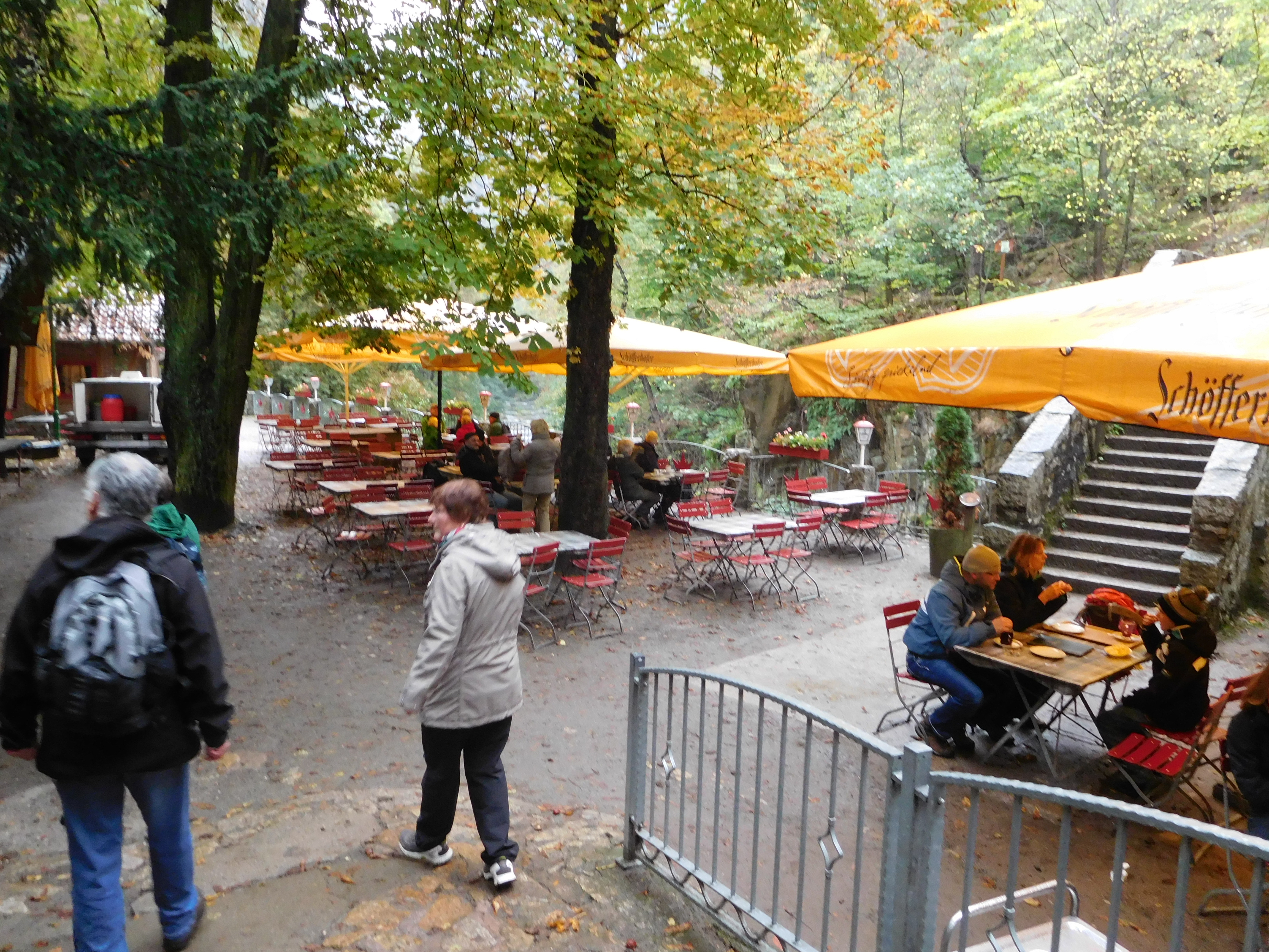 Biergarten vom Gasthaus Königsruhe