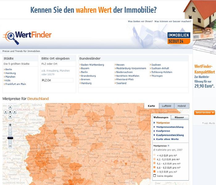 Immobilienbewertung - ImmobilienScout24