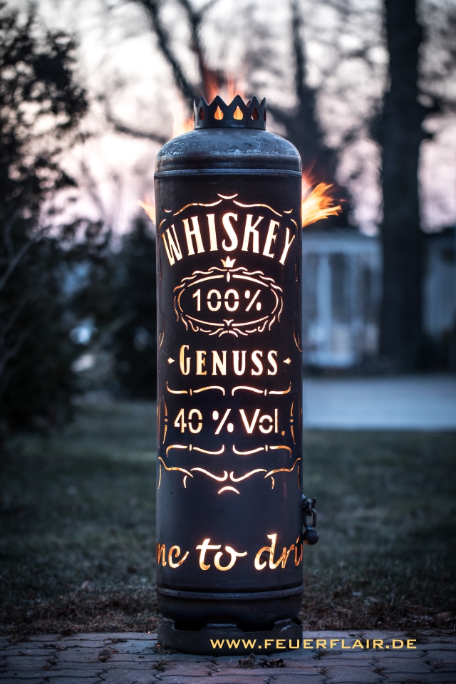 Feuerstelle Whiskey 100%