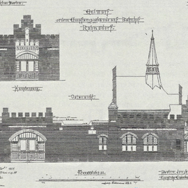 Entwurf Bahnhof Rahnsdorf 1900