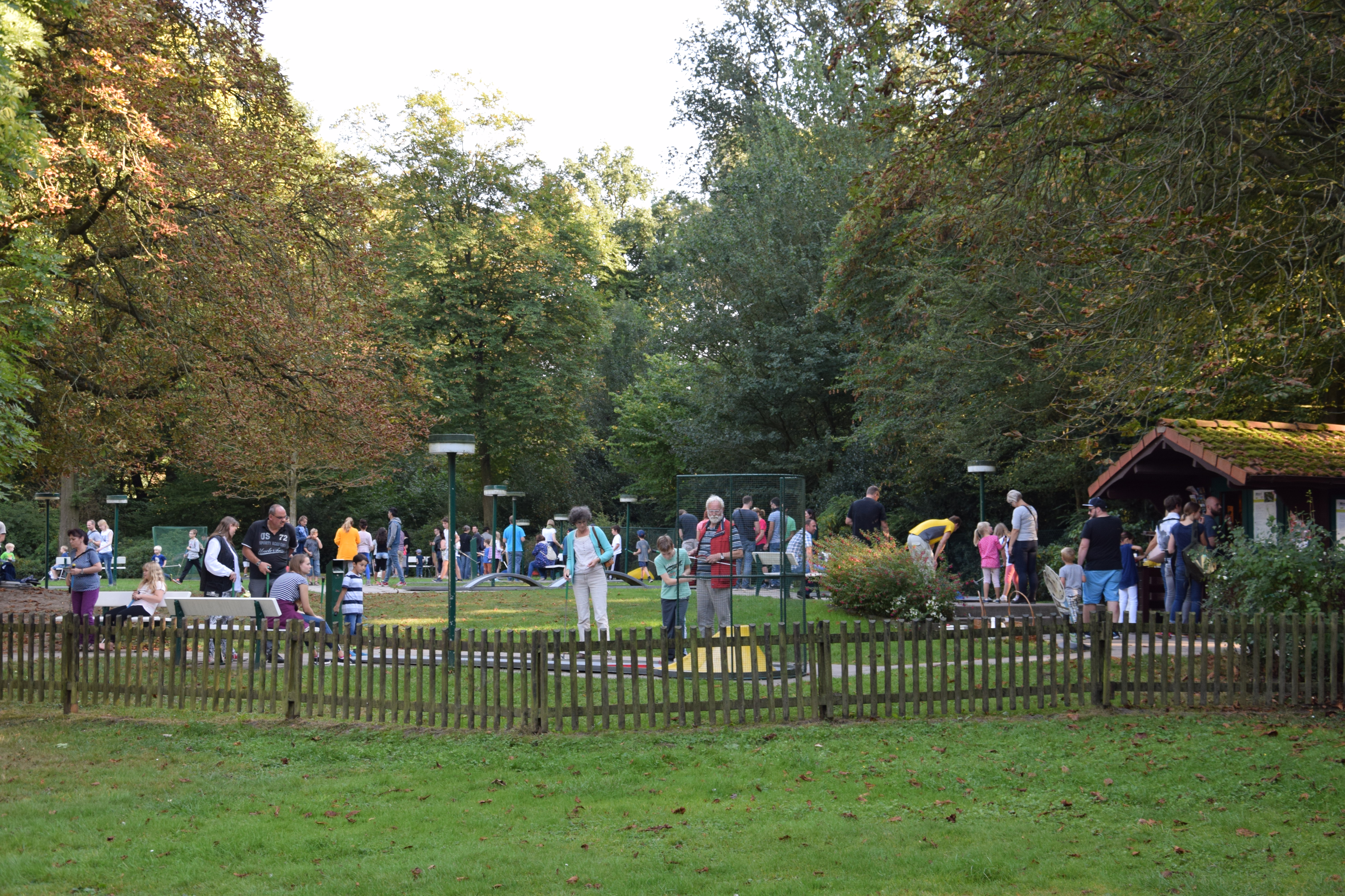 Minigolf im Bürgerpark