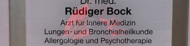 Bild zu Bock Rüdiger Dr.med. Internist Lungenfacharzt Allergologie