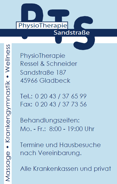 Bild 1 PTS - Physiotherapie Sandstraße, Schneider & Ressel GbR in Gladbeck