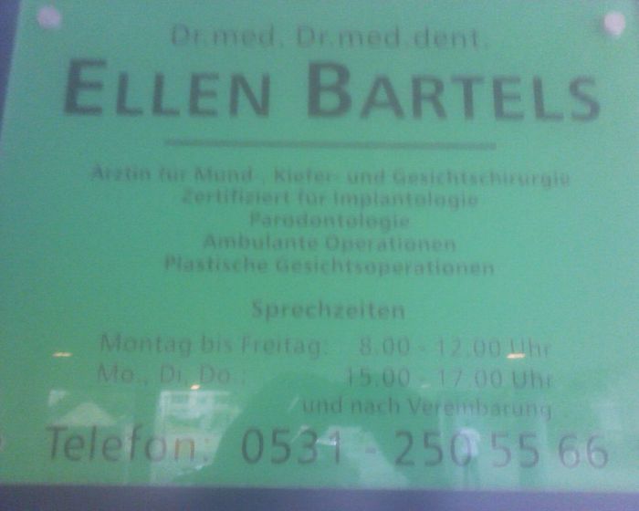 Nutzerbilder Bartels Ellen Dr.med. Dr.med.dent.
