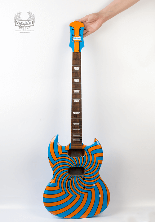 Custompainting Gitarre