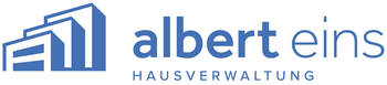 Logo von albert eins Hausverwaltung in München