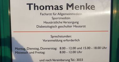 Menke Thomas Arzt für Allgemeinmedizin in Goch