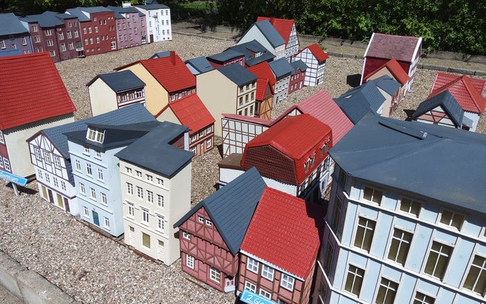 Miniaturen der Schweriner Altstadt