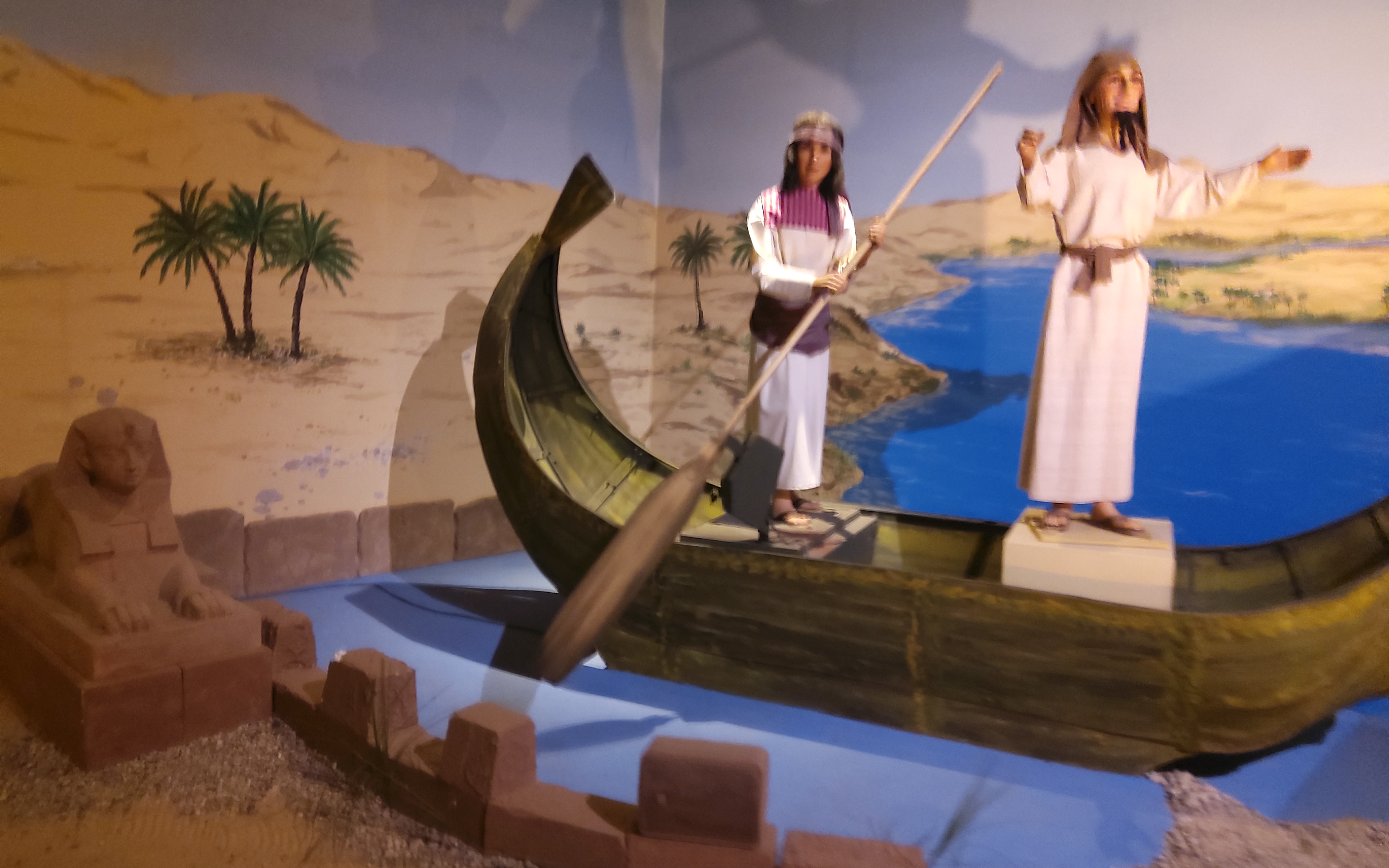 "Reise um die Welt", Mose aus dem Nil