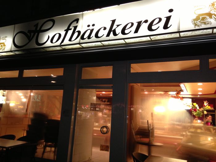 Schaufenster Hofbäckerei