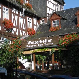 Gasthaus Winzerkeller in Rüdesheim am Rhein in der Drosselgasse