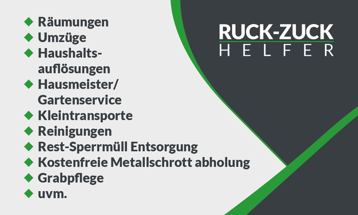 Ruck-Zuck Helfer