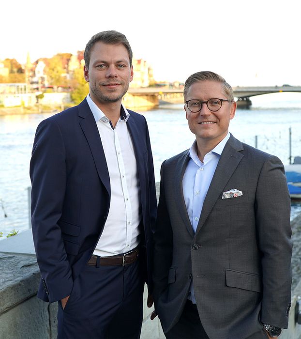 Jens Grömminger und Dominik Unger