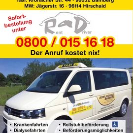 Taxi-Mattern in Bamberg