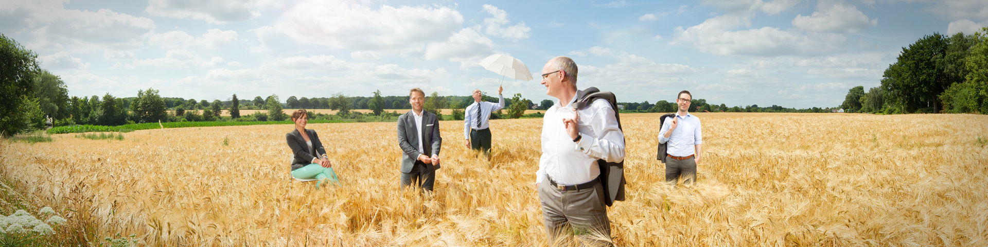 Das Team von DASBERATERHAUS aus Münster