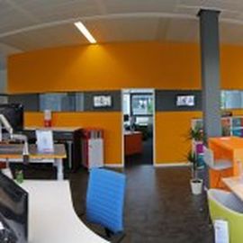 Panoramabild vom Showroom