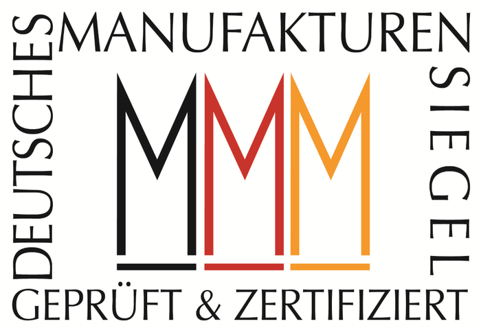 'Deutsches Manufakturen-Siegel' des Verbandes Deutsche Manufakturen e. V.