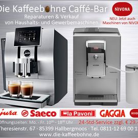 Die-Kaffeebohne - Jura-Saeco in Hallbergmoos