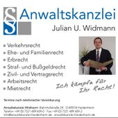 Nutzerbilder Widmann Julian Ulrich Rechtsanwalt
