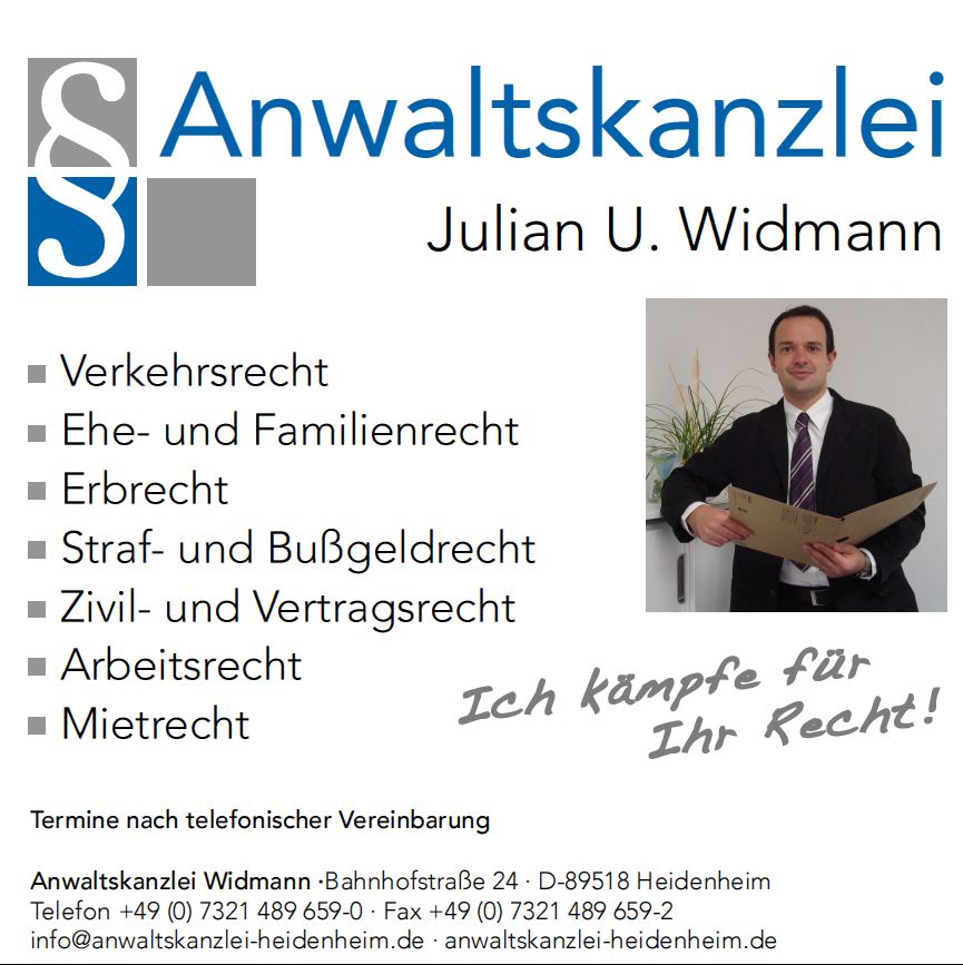 Bild 6 Anwaltskanzlei Julian U. Widmann in Heidenheim