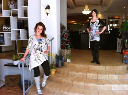 Susi und Steffi im Soultrip Fashionstore