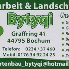 Gartenarbeiten & Landschaftsbau Bytyqi in Bochum