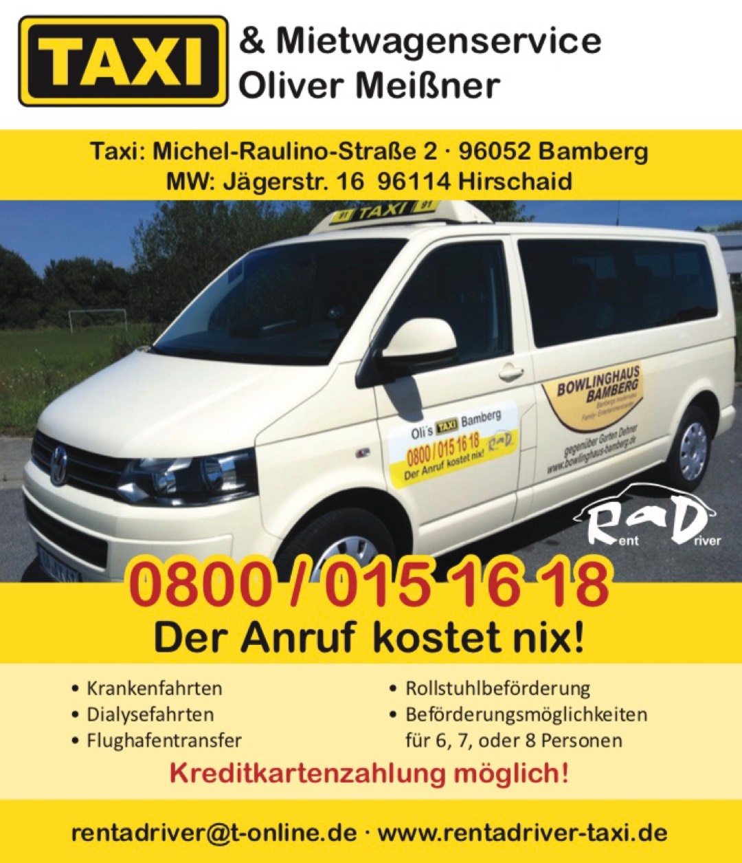 Bild 4 Airport Taxi in Bamberg