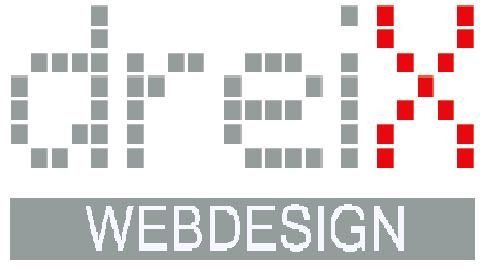dreix webdesign firmen logo 
Sie haben die Idee,
wir das know how