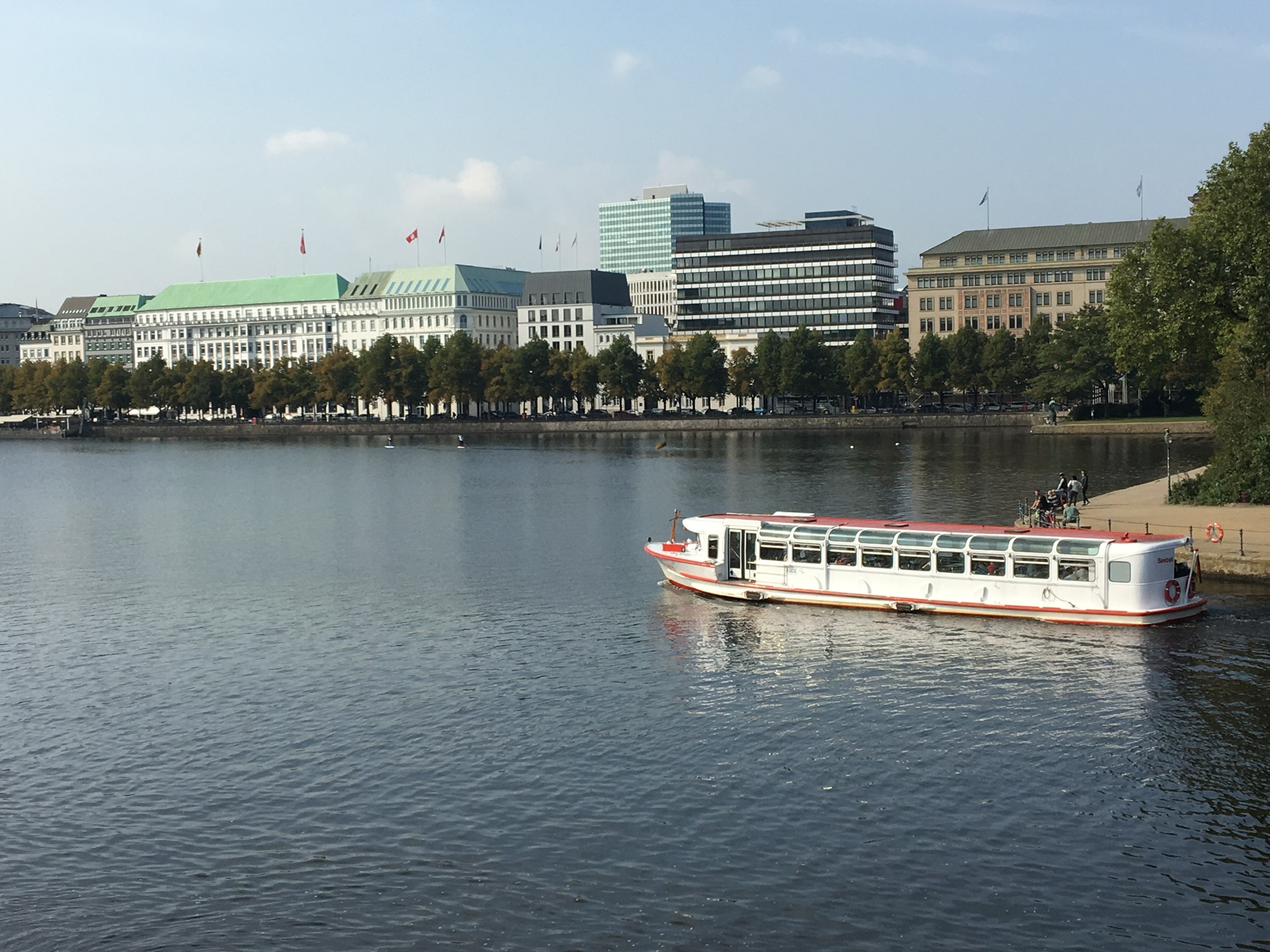 Binnenalster Hamburg City