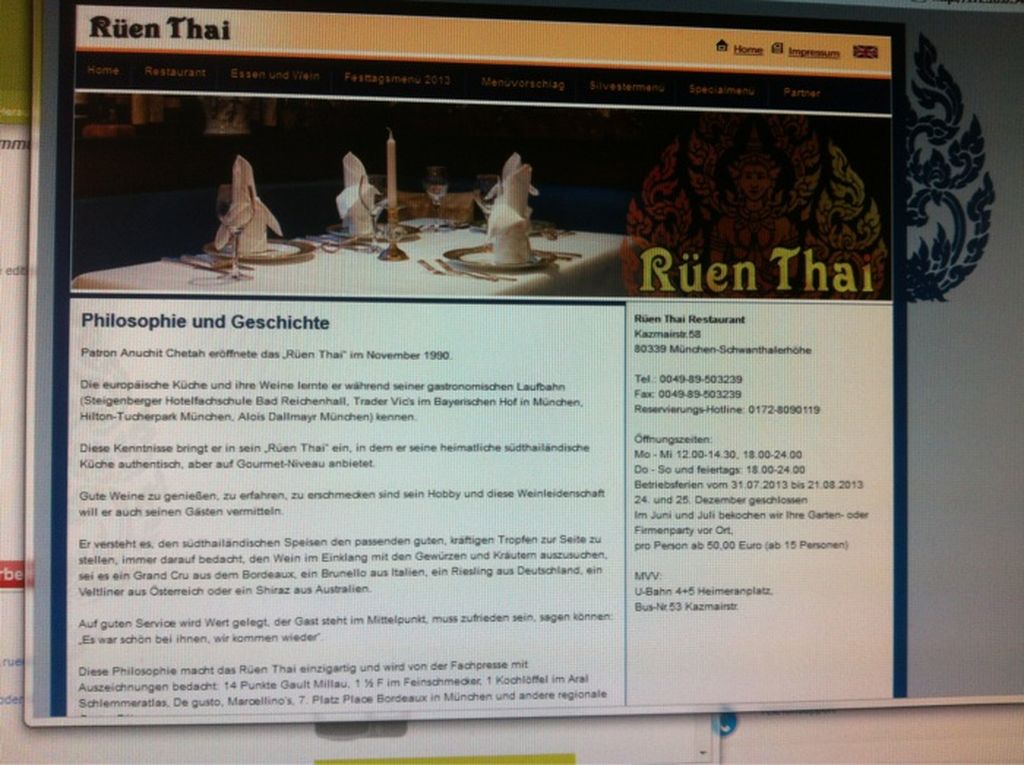 Nutzerfoto 6 Rüen Thai Restaurant