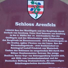 Schloss Arenfels in Bad Hönningen