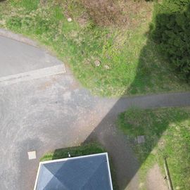 Ausblick von Aussichtsturm auf dem Köppel