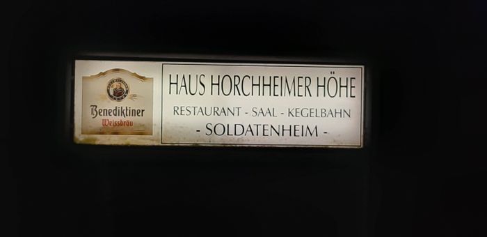 Gaststätte Haus Horchheimer Höhe - ehem. Soldatenheim