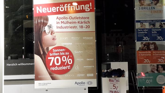 Apollo-Outlet Mühlheim