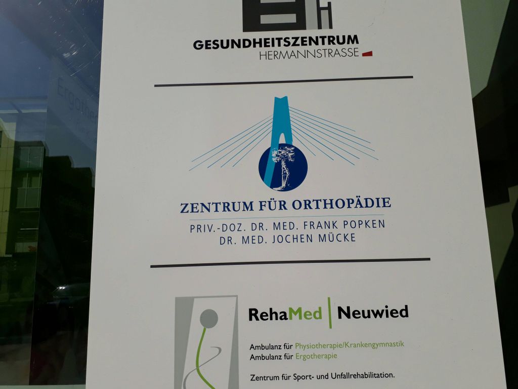 Nutzerfoto 1 Zentrum für Orthopädie Neuwied Pd Dr.med. Frank Popken Dr.med. Jochen Mücke Fachärzte für Orthopädie und Unfallchirurgie